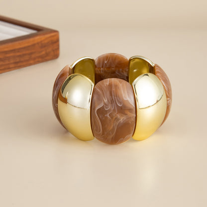 Beautiful Style Elastic String Beaded Bracelet Design Bracelet