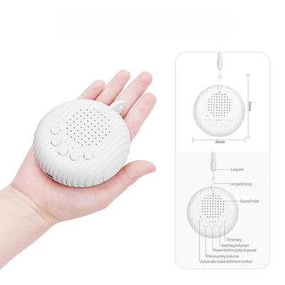 Portable Baby White Noise Machine – 10 Soothing Sounds Shopmisty