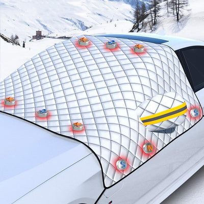 Thickened Winter Car Snow Shield Front Windshield Cover Shopmisty