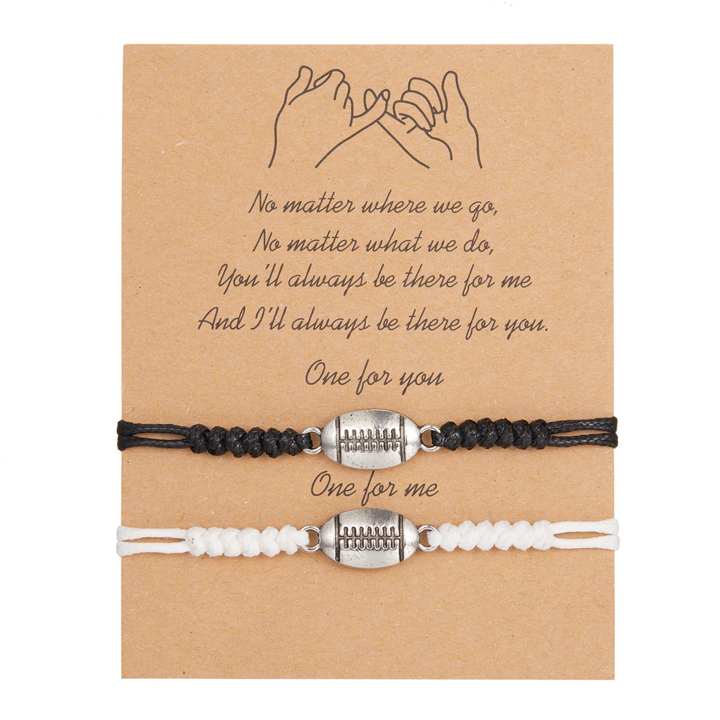 Black And White Mixed Color Basketball Bracelet
