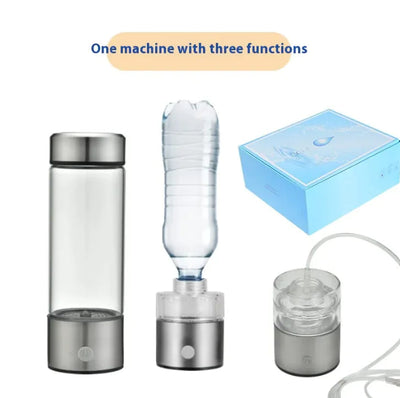 Hydrogen-Rich Water Bottle – Portable Ionizer Bottle Shopmisty