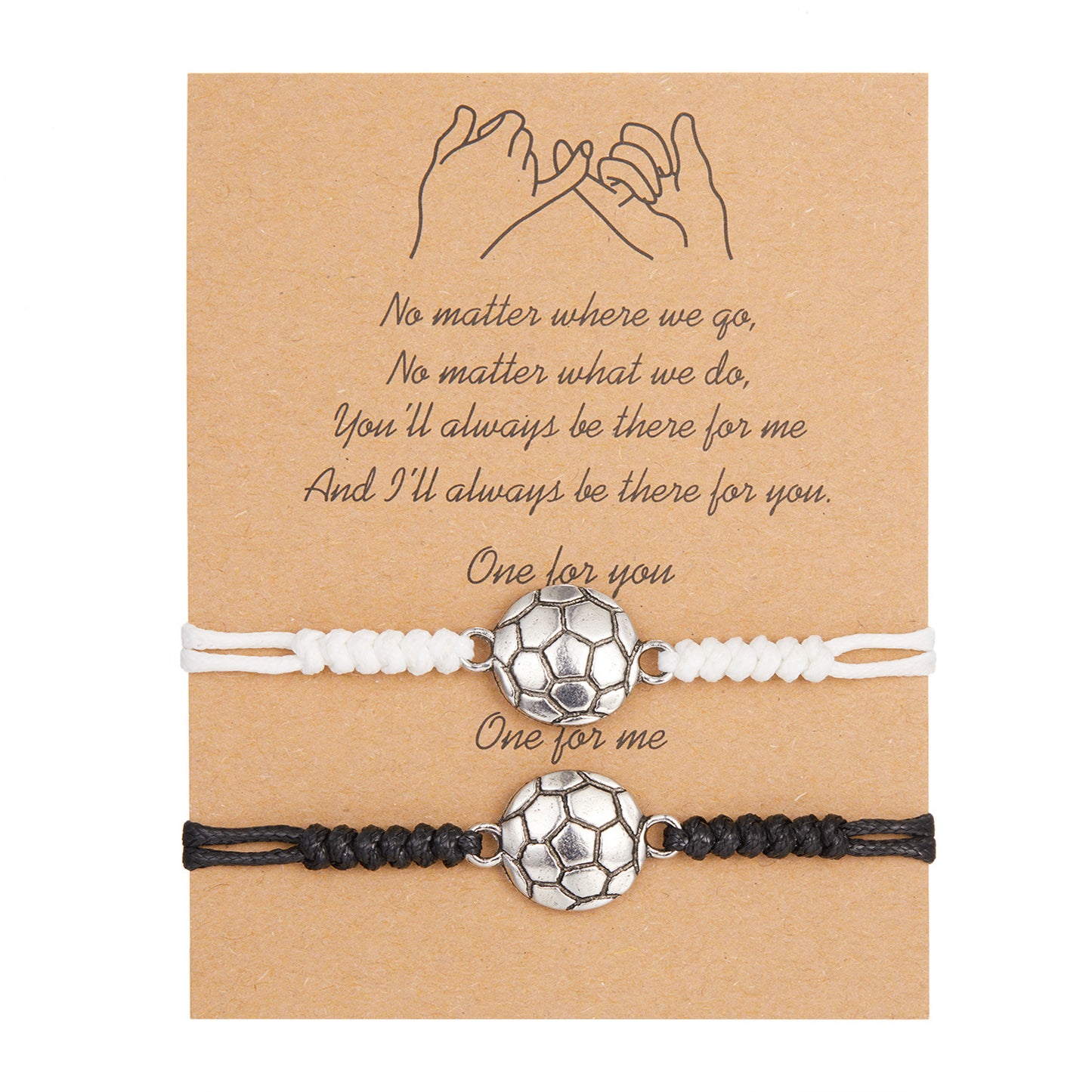 Black And White Mixed Color Basketball Bracelet