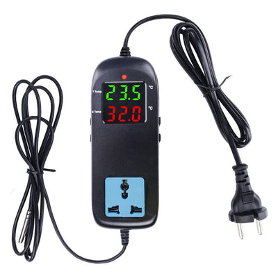 With plug-in electronic thermostat Shopmisty