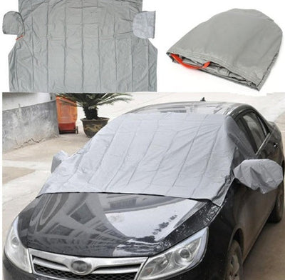 Newest Magnetic Car Windshield Cover Sun Snow Frost Ice Cotton Window Mirror Protector Shopmisty