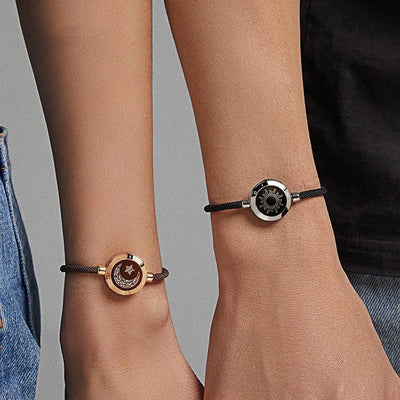 Sun-Moon Smart Sensing Couple Bracelet Shopmisty